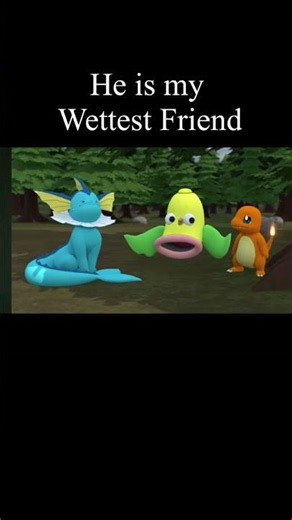 Is Vaporeon Wet? #startersquad #pokemon