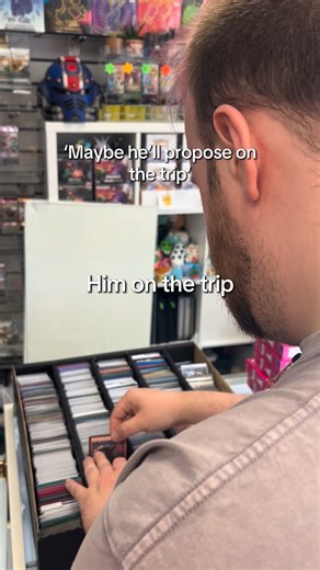 Maddie Cullen on Instagram: "But he did buy me new cards 🙂‍↕️ #mtg #tcg #bf #propose #magicthegathering"
