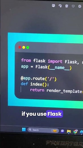 API in 5 Lines of Python Code