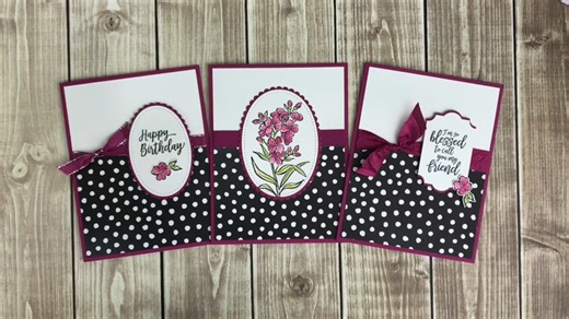 Adding ribbon to a card is one of my favorite ways to make them pop! ✨ Here are 3 different ways you can add ribbon to YOUR cards. Give one a try and share what you made below! 👇 | Jessica Taylor