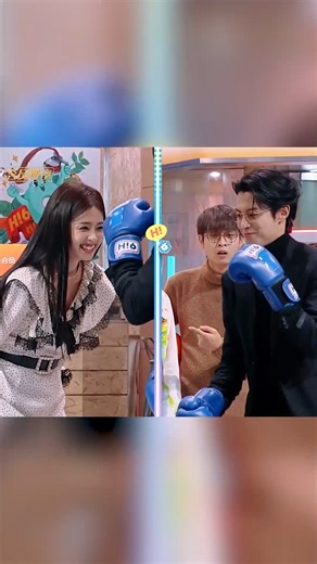 #BaiLu and #WangHeDi staged a boxing confrontation!#白鹿 #王鶴棣 上演拳擊對抗！ #王鹤棣 #丁程鑫 #DingChengXin #秦霄贤 #魏哲鸣 #魏哲鸣miles #杨迪 #你好星期六 #HelloSaturday #highlight #fun #funny #Hi6 #MangotvCelebrity #variety #reels | Mangotv Celebrity