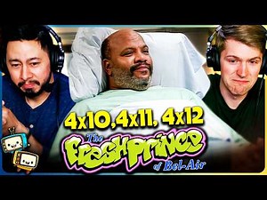 THE FRESH PRINCE OF BEL-AIR (1993) 4x10, 4x11 & 4x12 Reaction! | Will Smith w/ Jaby Koay