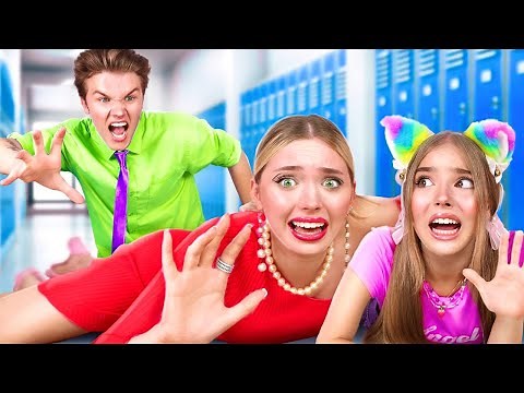 The Good Girl Became a Bully || Bad Student VS Good Student