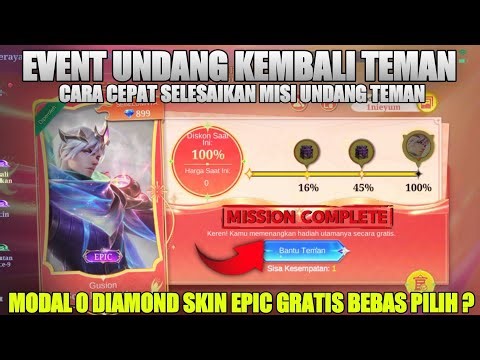 MISSION COMPLETE!! QUICK WAY TO COMPLETE THE INVITE YOUR FRIENDS BACK MISSION | MOBILE LEGENDS CA...