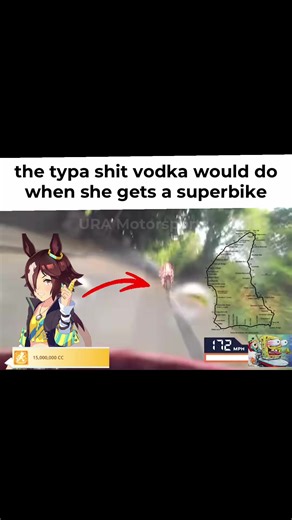 Umamusume & Isle of Man Tourist Trophy 🇮🇲🏍️ - What Vodka would do when she gets a superbike #fyp #umamusume #umamusumeprettyderby #isleofmantt #viral