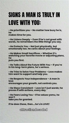 9 Signs He's Truly In LOVE With You (Must Watch)
