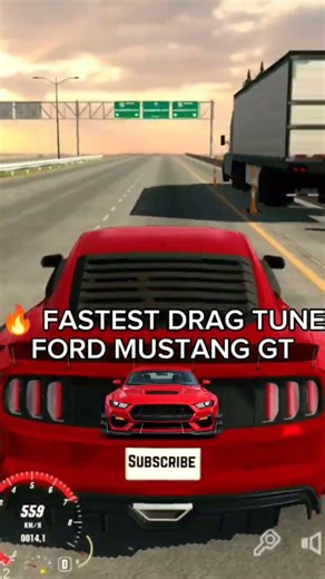 BEST DRAG TUNE FOR FORD MUSTANG GT 🔥 | CAR PARKING MULTIPLAYER
