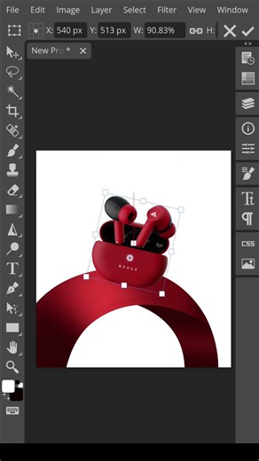 Social media design, done with Photopea #photoshop #photopea