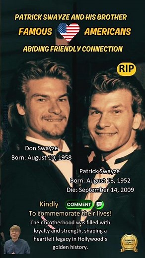 Patrick Swayze and Don Swayze: A Hollywood Brotherhood That Defined the Spirit of American Cinema