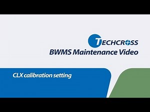[MAINTENANCE] CLX calibration setting