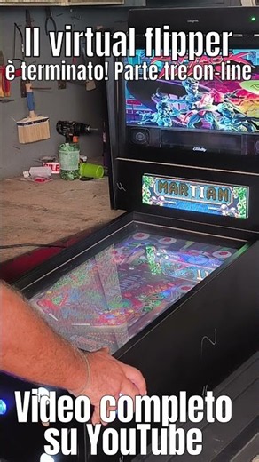 Il flipper è finalmente pronto! #retrogaming #80vogliadiarcade #nintendo #anni80 #flipper