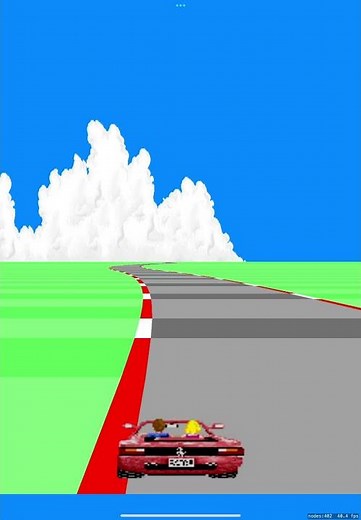 ゲーム制作 15 擬似3Dレースゲーム #Spritekit #ゲーム制作 #2dgame #擬似３D #swift