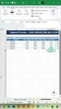 Make Excel label your data automatically with IF #excel #shorts