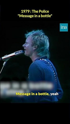 The Police "Message in a bottle" 🍾🛟 | INA Chansons