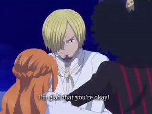 Nami hugs sanji .. Sanji:I love u too! Nami-San! 😍😍 | Anime Weeb