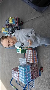 Vending machine restock with soda and more!