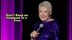 In honor of the newest Jeanne book, Don't Snap an Elephant to a Tree, here's the story of the book's namesake. Order yours on pre-sale today. Link in comments and bio. | Jeanne Robertson