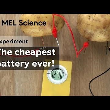 How to obtain electricity from potato (DIY Experiment)