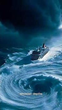 Deadly Ocean Whirlpools Explained — How Underwater Currents Create Giant Sea Vortices #marinemystery