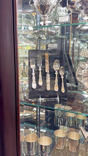 30K views · 1K reactions | Are you fascinated by the rich history and exquisite design of sterling silverware? Tiffany & Company's Chrysanthemum pattern https://bit.ly/3GJZJza is certainly a luxurious and intricate piece of flatware art of the 19th century, making it one of the most celebrated designs to this day. Explore this pattern and more at Replacements, LTD. | Replacements, Ltd. | Facebook
