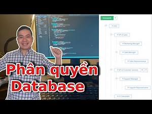 Phân quyền hệ thống trong lập trình web - Xây dựng database