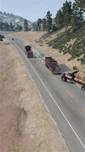 Realistic Highway Car Crashes🚗💥 #realisticcarcrashes #carcrashes #beamngdrive