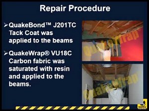 Strengthening & Stiffening of Glulam Beams in a Condominum with Carbon FRP