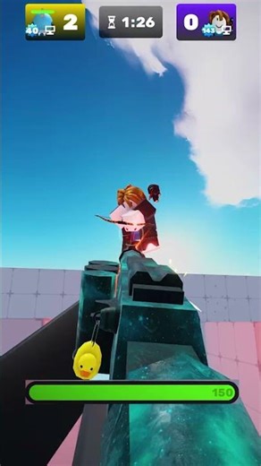 DAY 2 Of Using EVERY WEAPON to WIN in Roblox RIVALS! #shorts