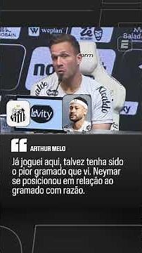 ARTHUR SE JUNTA COM NEYMAR E CRITICA GRAMADO DA VILA BELMIRO! 👀😱🌿
