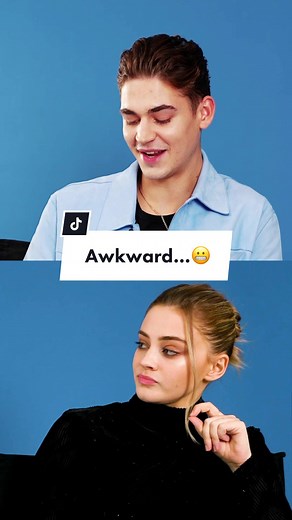 Now that's an awkward one...😬 Let us know in the comments how you would handle this 😅 #AfterEverHappy #AfterAdvice #HeroFiennesTiffin #JosephineLangford #HardinandTessa #Hessa #PrimeVideo