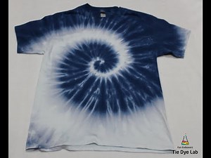 How To Make A Single Color Spiral Tie Dye
