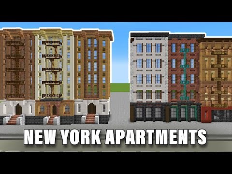 Design Realistic New York Buildings (Minecraft)