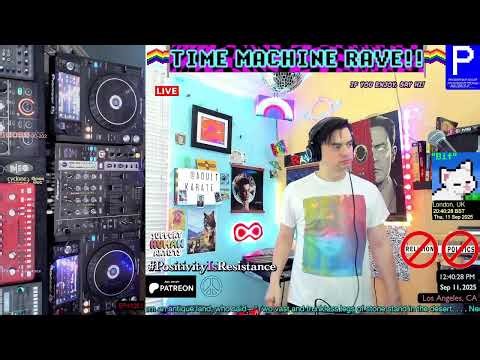 TIME MACHINE RAVE - Ep. 1252 - Entrance To En-Trance - 90s House & Techno