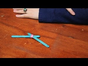 How to Connect Two Sticks Together With Only Rubber Bands : Glue & Crafts