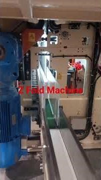 Z Fold Machine for Tissue paper