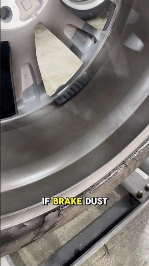 How to remove stubborn brake dust stains from your wheels #wheelcleaning #autodetailing #wheels