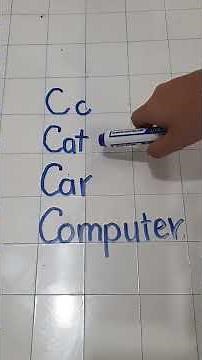 Learning the English Alphabet (Session 3)
