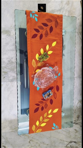 DIY easy table runner.