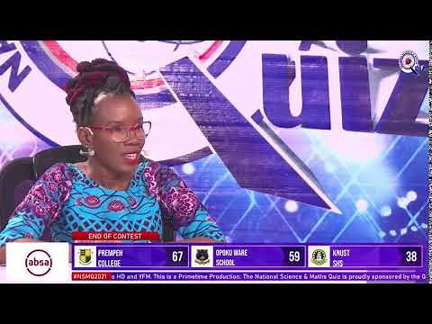 #NSMQ2021 SEMI FINALS | KNUST SHS VS PREMPEH COLLEGE VS OPOKU WARE SCHOOL