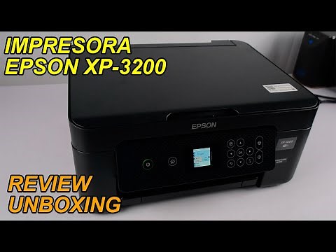 Epson XP-3200 Printer | Unboxing | Review | Information | Initialization | On-Screen Menu, Test