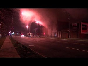 Woodland Avenue fire