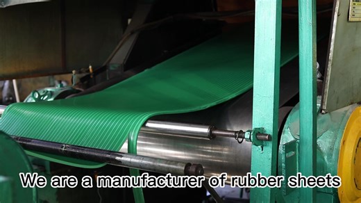 Custom Vulcanized Industrial Anti-Slip Thin Electrical Insulation Rubber Floor Mat Processing Service Cutting