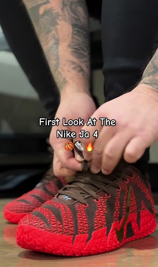First Look at the Nike Ja 4 🏀👟🔥 #sneakers #basketball #sneakerhead #ja4 #nike