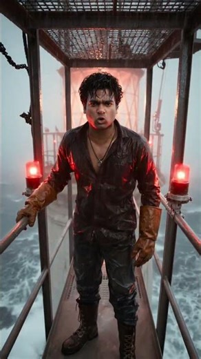 🚨 Lighthouse par Qayamat ka Manzar! Main Line band aur Samudra ka Pani Tower tak pahunch gaya 🌊 SOS