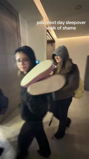 Next Day Sleepover Walk of Shame Meme