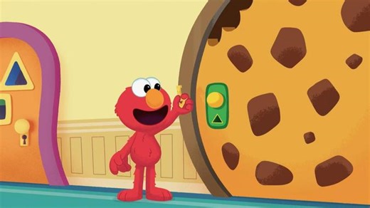 Sesame Street - Elmo Helps Cookie Open his Door Video | PBS KIDS
