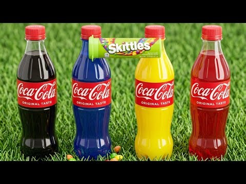 EXPERIMENT: Big Toothpaste Eruption from Giant Coca-Cola Rocket, Mtn Dew, Fanta, Cola and Mentos