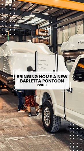 9.7K views · 216 reactions | We're bringing home a brand new Barletta Pontoon Boats! Join our journey from Indiana to Idaho in our 5 part video series. Trailer from Boatmate Trailers, LLC #Pontoons #pontoonboat #lakelife #2023Boats #Barletta | Pontoon & Deck Boat magazine | Facebook