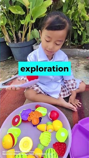 Fruit and Color Discovery for Toddlers 🍎 Fun Learining Exploration #short