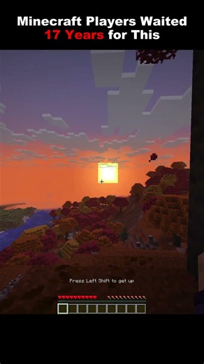 Minecraft Players Waited 17 Years for This #minecraft #shorts